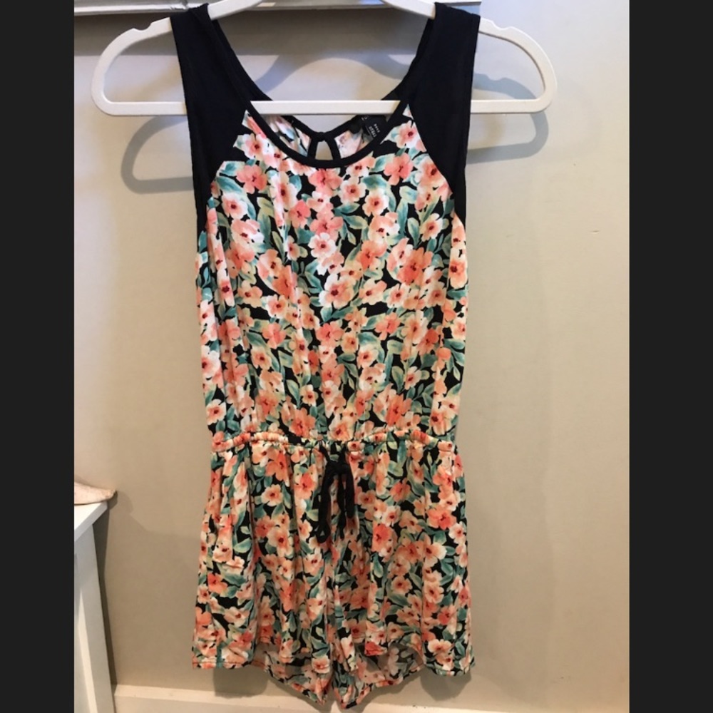 Forever 21 Floral Romper-Accepting offers